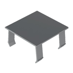 Alu-plug 45×45