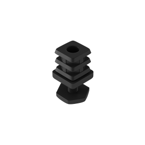 Regulator wysokości 20x20 PVC czarny