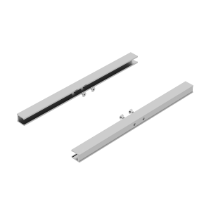 Fittings for glass shelf 0,39” / 10 mm L=11,81” / 300 mm